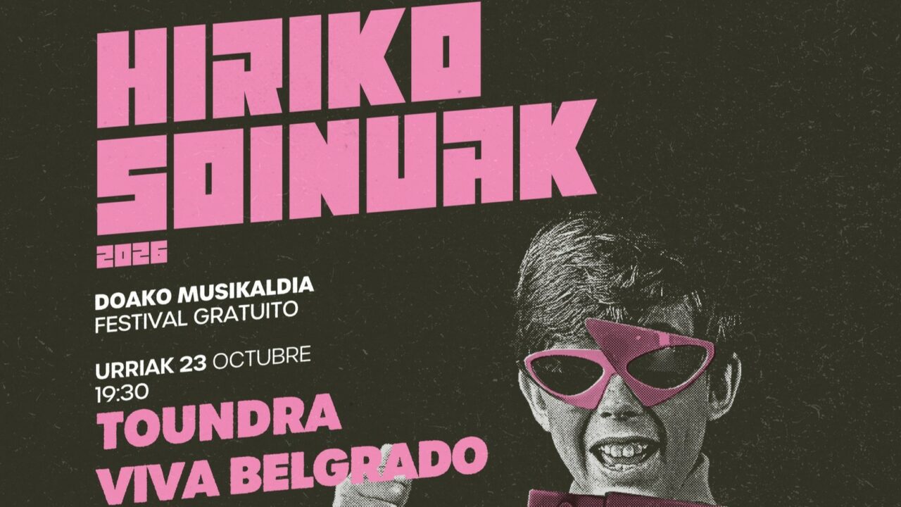 Toundra, Viva Belgrado y The Baboon Show acompañarán a los ganadores del Hiriko Soinuak de Barakaldo