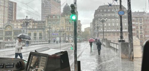 Previsión del tiempo en Bizkaia: la lluvia llega hoy y se queda hasta el sábado