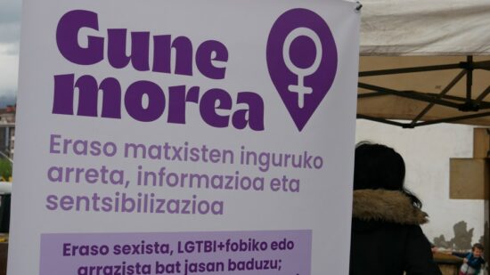 Basauri refuerza la lucha contra las agresiones machistas en San Miguel con un nuevo Gune Morea
