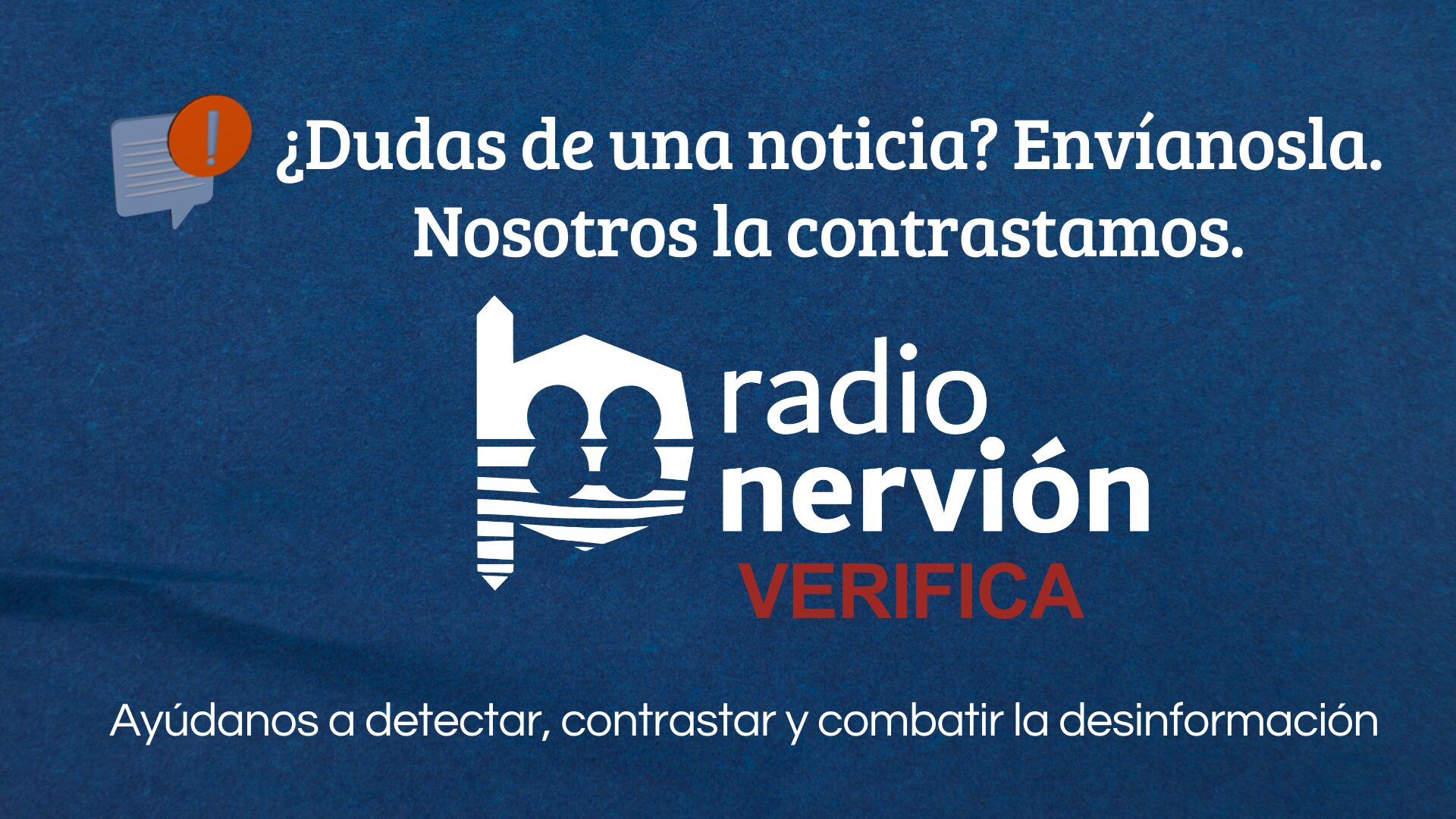¿Dudas de una noticia? Envíanosla