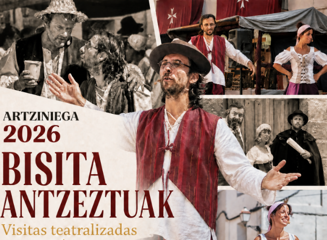 Un buen plan para este otoño: visitas teatralizadas a Artziniega