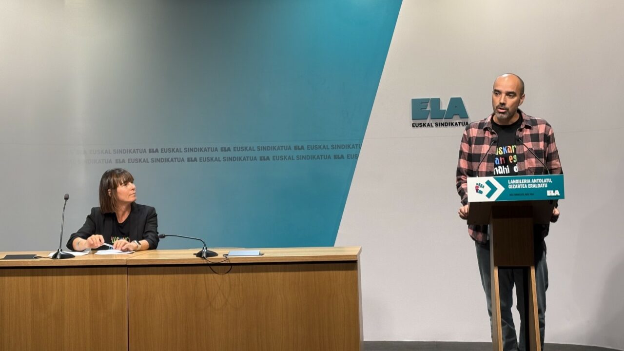 ELA reclama «más traducción simultánea y facilidades para aprender euskera» en el trabajo