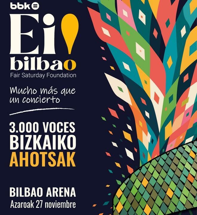 Ei! Bilbao vuelve al Bilbao Arena con 3.000 voces y un gran espectáculo musical