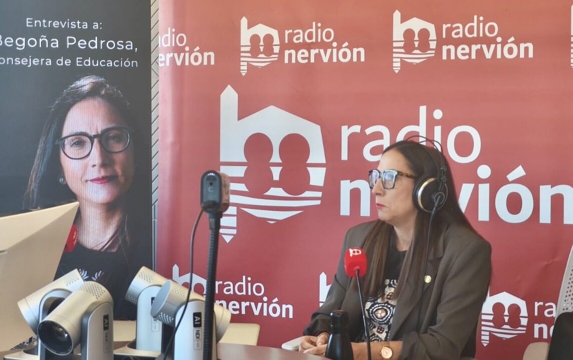 Pedrosa da la cara en Radio Nervion tras el informe PISA: «Hay que mirar los problemas de frente»