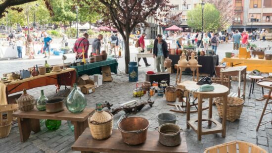 Orduña celebra este sábado su 13ª Feria-Azoka Brocante con más de 100 expositores