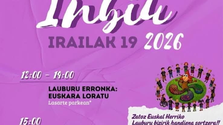 Igorre creará un lauburu vivo de 7 metros con 11.000 semillas para reivindicar el euskera