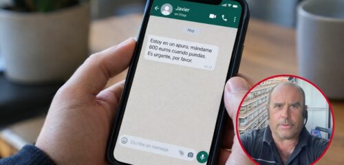 Javier, fontanero de Ugao, alerta de una estafa: «Que nadie bajo ningún concepto me dé ese dinero»