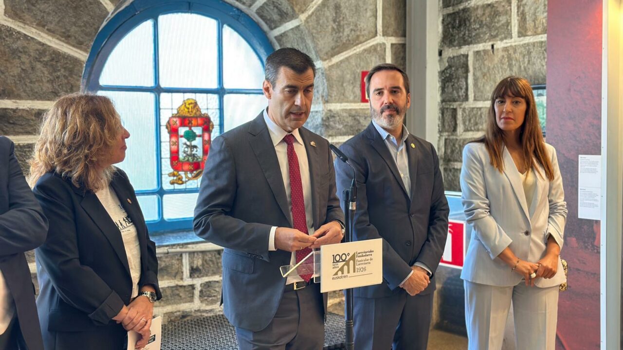 El alcalde de Trapagaran, en El Madrugador: «El funicular de Larreineta sigue teniendo un fin social»