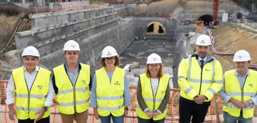 ETS ya ha excavado más del 60% del tramo de la futura Línea 5 de Metro Bilbao