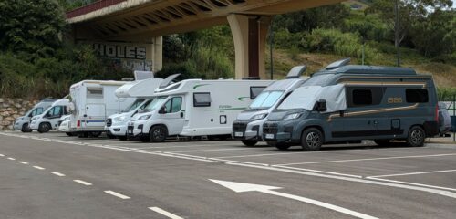 El área de autocaravanas de La Arena alcanza un 89% de ocupación en su primer mes
