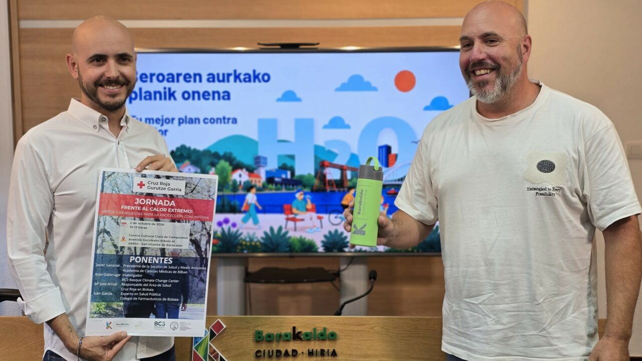 Barakaldo sensibiliza a sus vecinos sobre la protección frente al calor