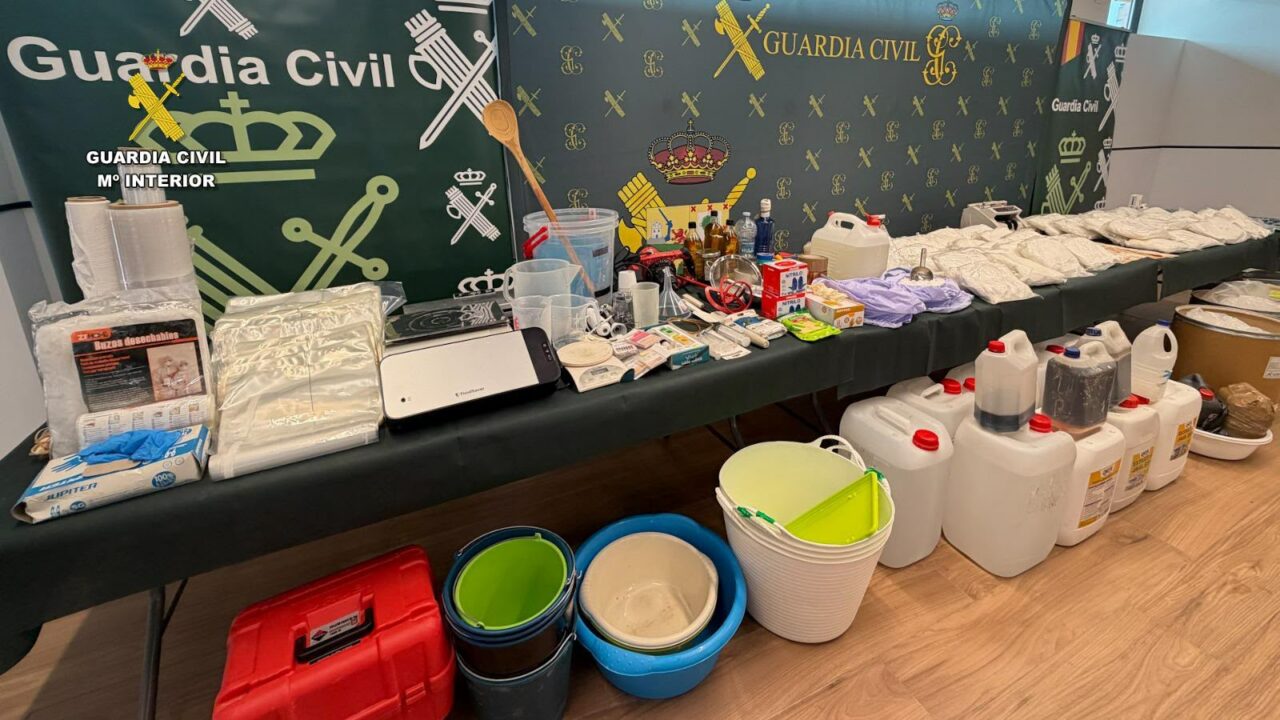 Desmantelan en Barakaldo un laboratorio de speed con capacidad para producir 200 kilos a la semana