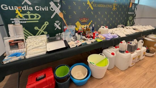 Desmantelan en Barakaldo un laboratorio de speed con capacidad para producir 200 kilos a la semana