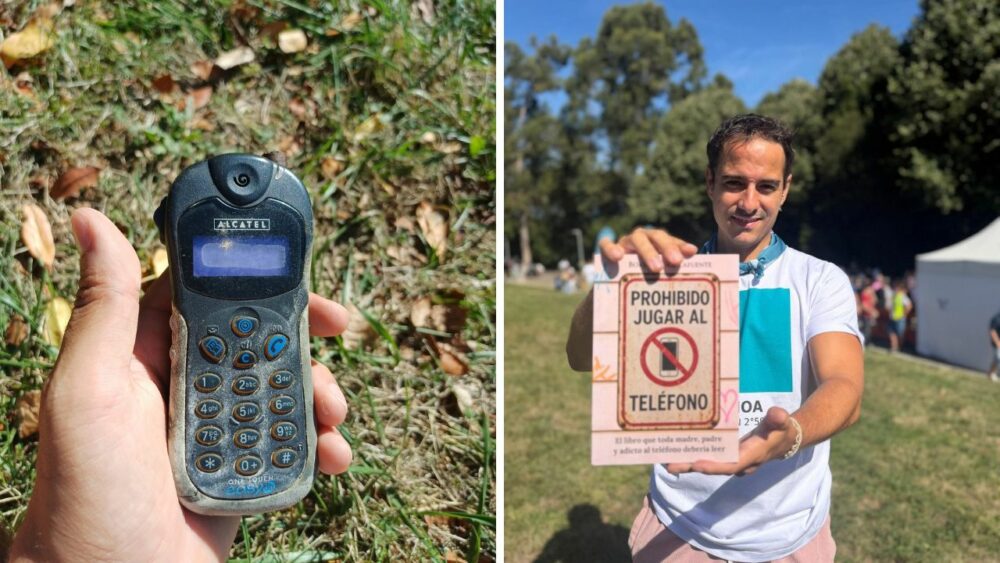 El viejo Alcatel que Borja enterró con 10 años y que le cambió la vida 25 años después