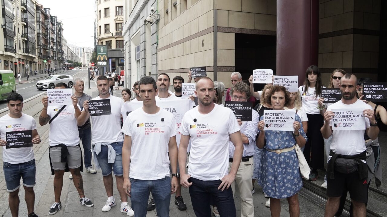 Iker Arana denuncia que la justicia rechace investigar al mando del ertzaina que le hirió de un balazo