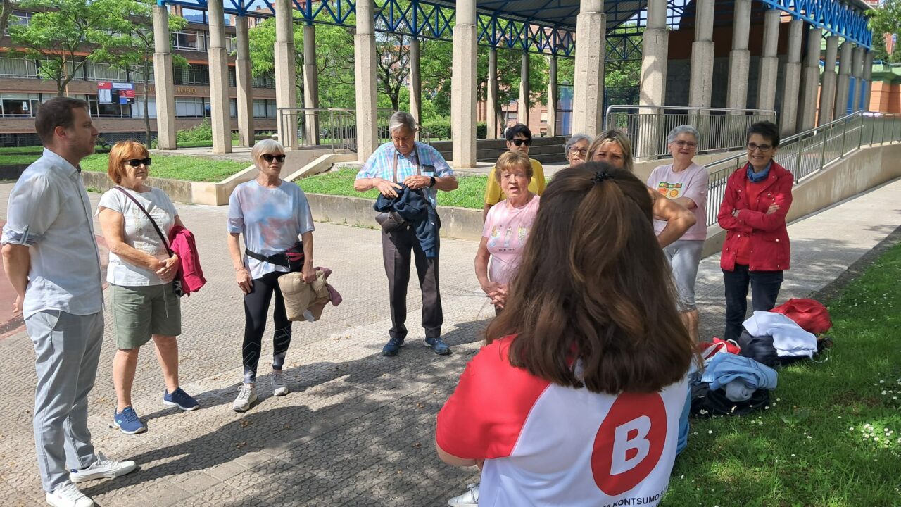 La Red de caminantes y otras actividades regresan a Bilbao para activar a la ciudadanía