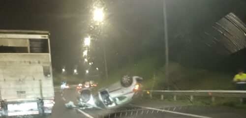Accidentes en las carreteras de Bizkaia hoy: Zamudio, Santo Domingo y Lezama registran varios siniestros