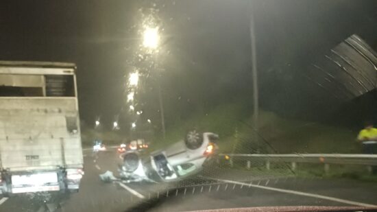 Accidentes en las carreteras de Bizkaia hoy: Zamudio, Santo Domingo y Lezama registran varios siniestros