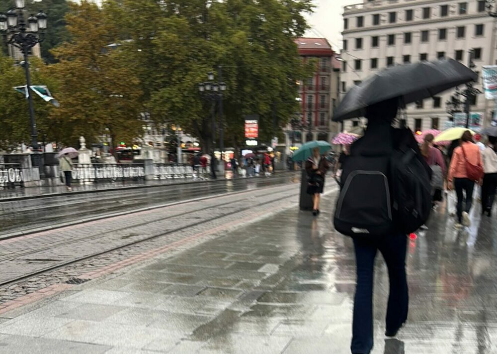 Euskadi se prepara para un fin de semana otoñal: lluvia y descenso de temperaturas