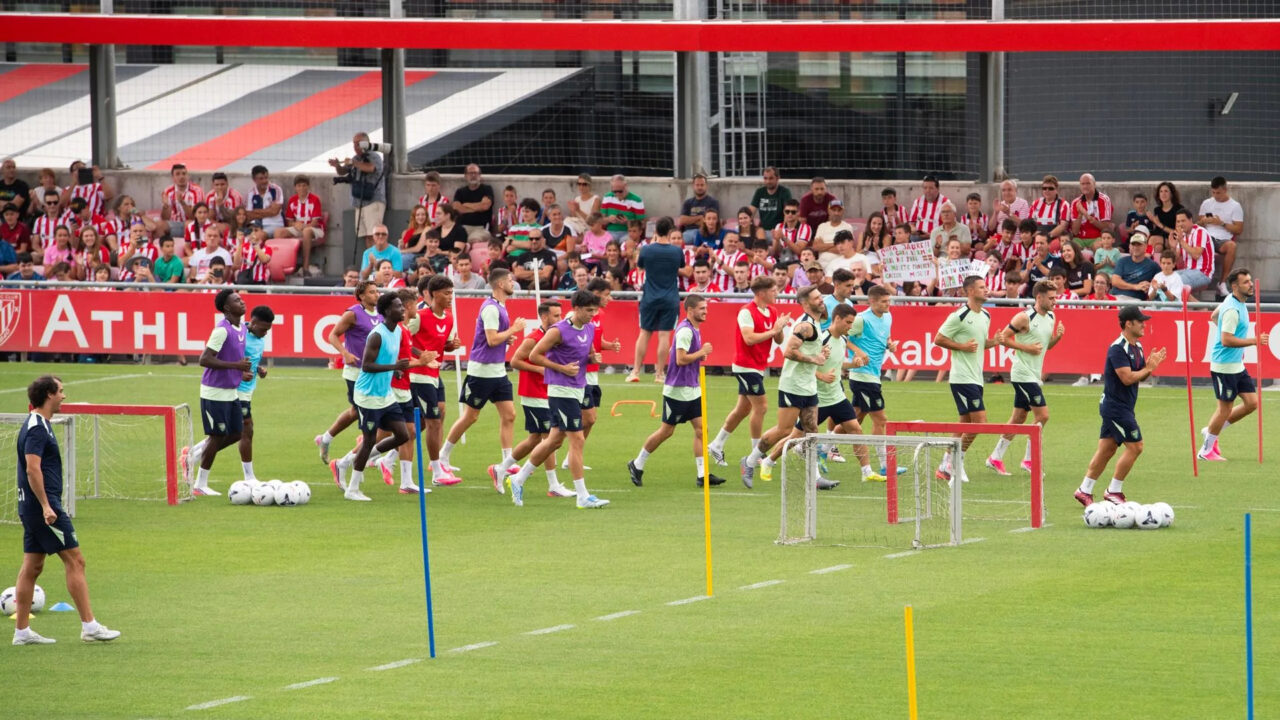 El Athletic abre Lezama a sus aficionados: así puedes ver entrenar a los leones gratis