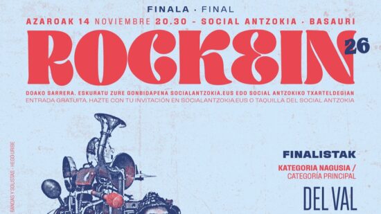 Desvelados los finalistas de la decimocuarta edición del Rockein