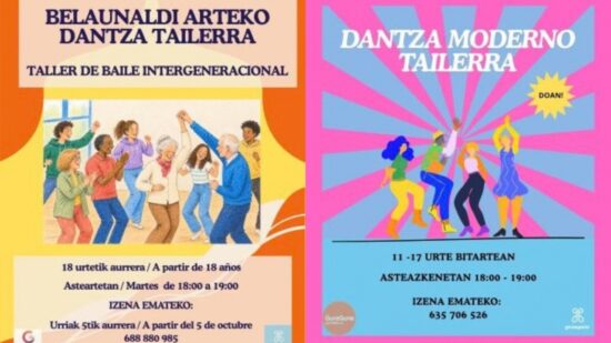 Cursos gratuitos de baile y teatro en Getxo: todas las opciones para este curso y cómo apuntarse