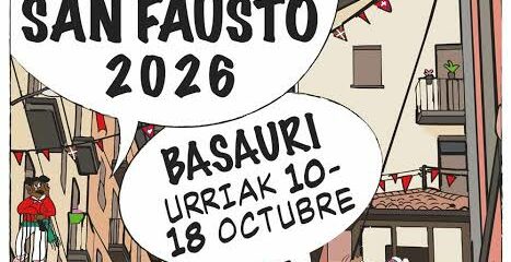 Fiestas de San Fausto en Basauri del 10 al 18 de octubre: programa completo
