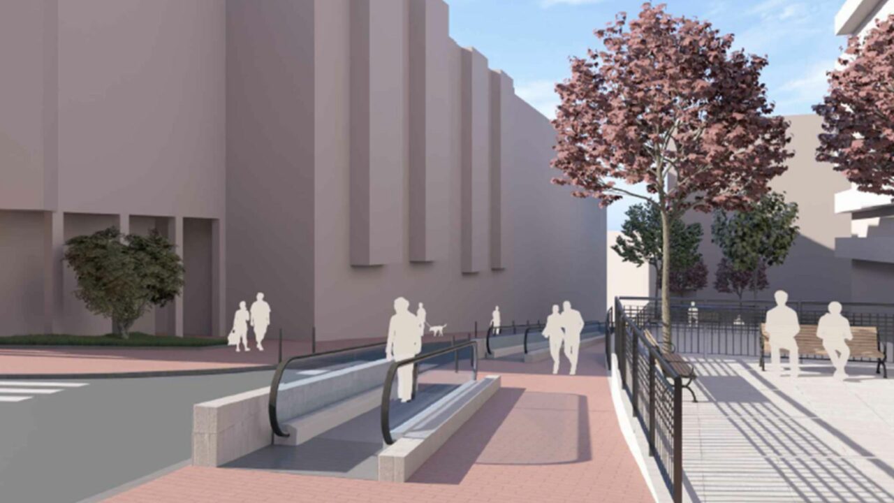 Comienzan las obras de tres nuevas rampas mecánicas en Rontegi en Barakaldo
