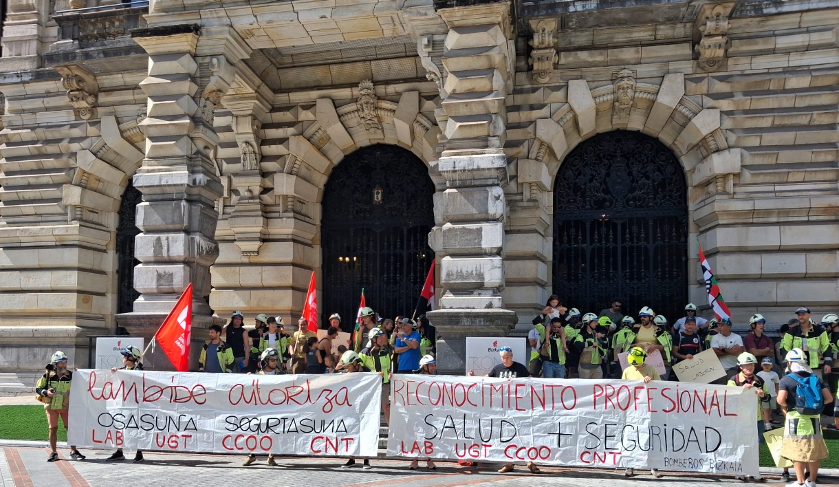Tres protestas complicarán el tráfico hoy en Bilbao