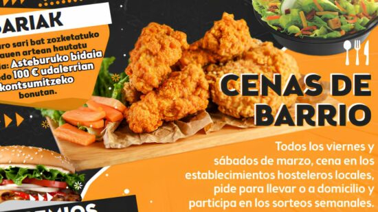 Cenar en Abanto-Zierbena tiene premio: siete locales participan en los sorteos de octubre