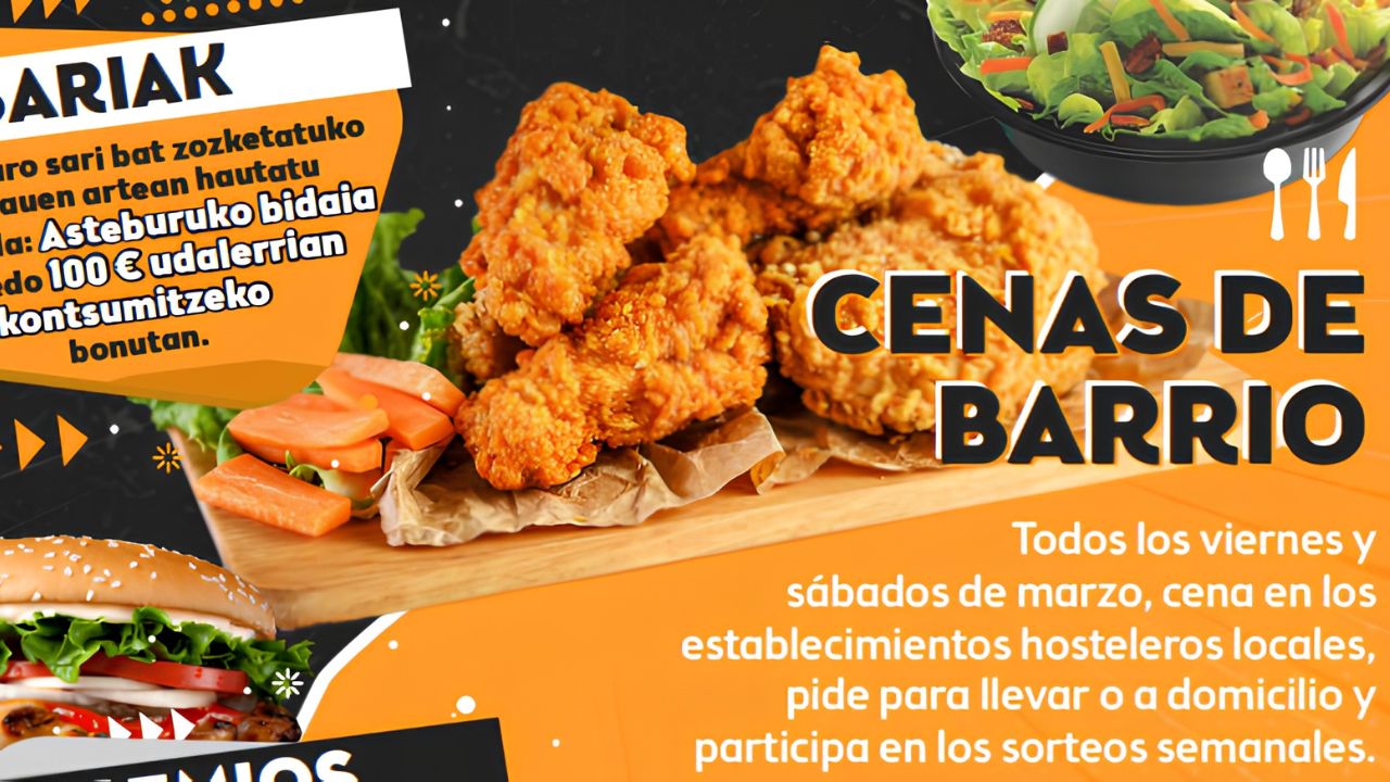 Cenar en Abanto-Zierbena tiene premio: siete locales participan en los sorteos de octubre