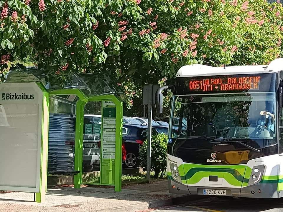 Bizkaia crea un nuevo servicio de transporte público rural para Enkarterri