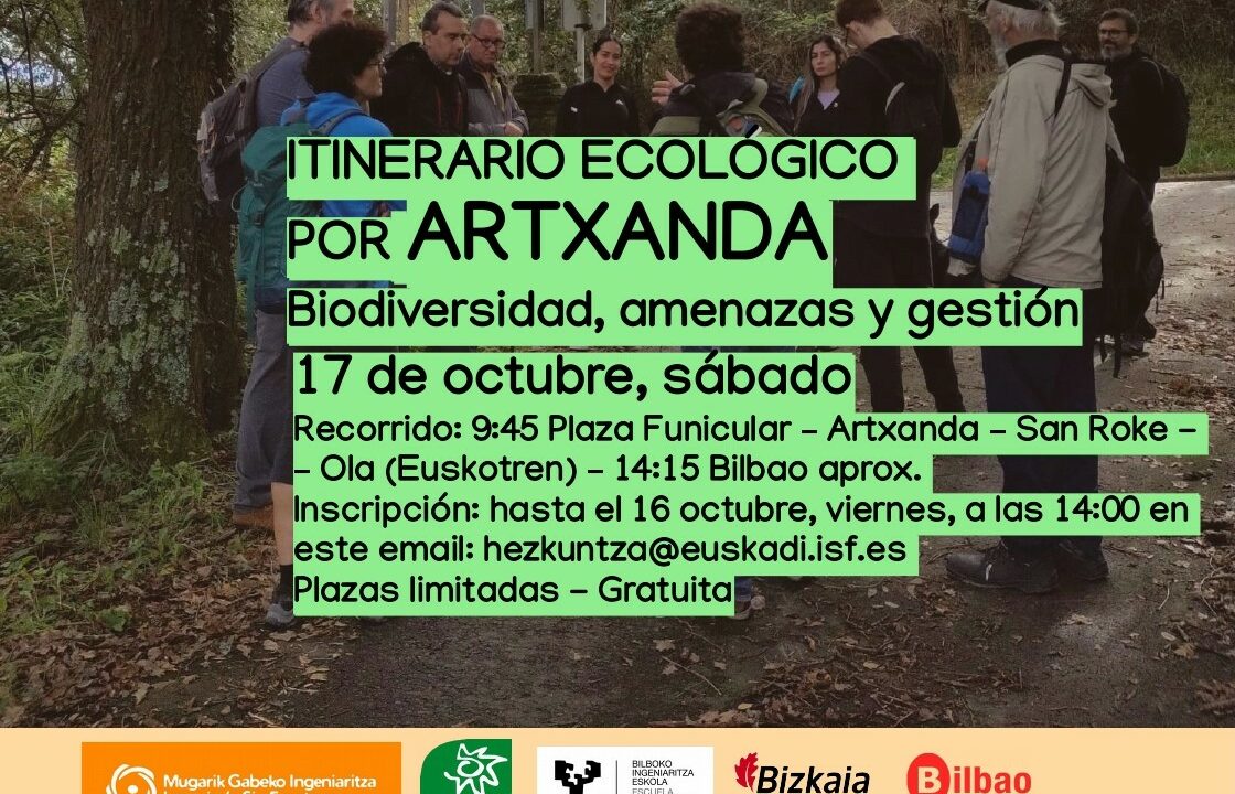 Descubre el lado más desconocido de Artxanda en una ruta guiada entre bosques, naturaleza e historia