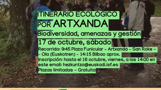 Descubre el lado más desconocido de Artxanda en una ruta guiada entre bosques, naturaleza e historia
