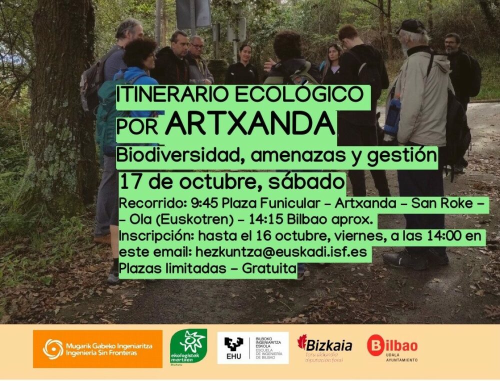 Descubre el lado más desconocido de Artxanda en una ruta guiada entre bosques, naturaleza e historia
