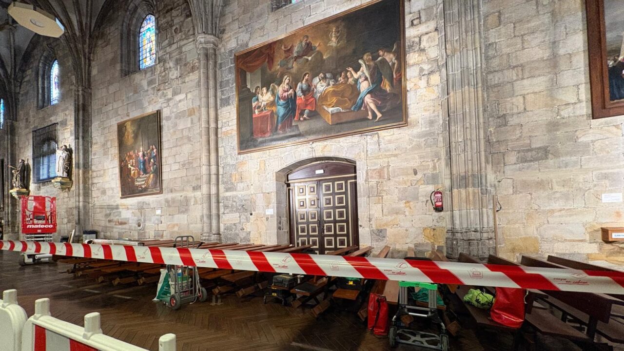 La Basílica de Begoña se prepara para desvelar los secretos de su pasado