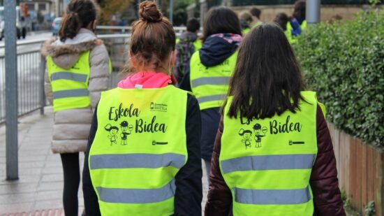 Abanto-Zierbena retoma este jueves los caminos escolares con cinco rutas a pie