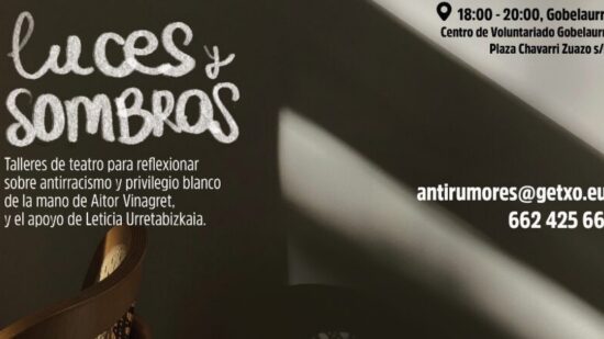 Getxo vuelve a subirse al escenario para plantar cara al racismo