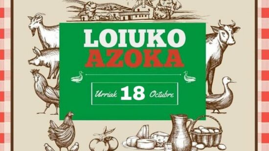Loiu celebra su Azoka con tradición, música y actividades para toda la familia