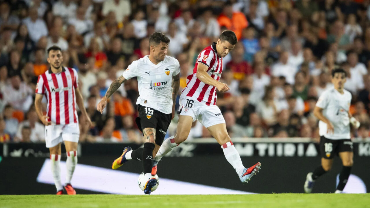Dónde ver el Valencia – Athletic Club: horario, televisión y cómo seguirlo en directo gratis