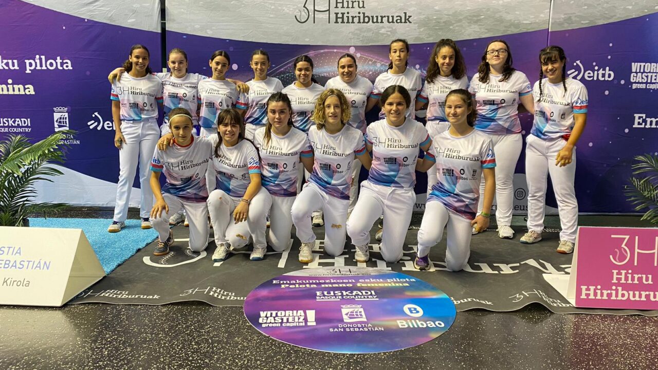 Basauri abre este domingo el Campeonato del Cuatro y Medio femenino con récord de participación