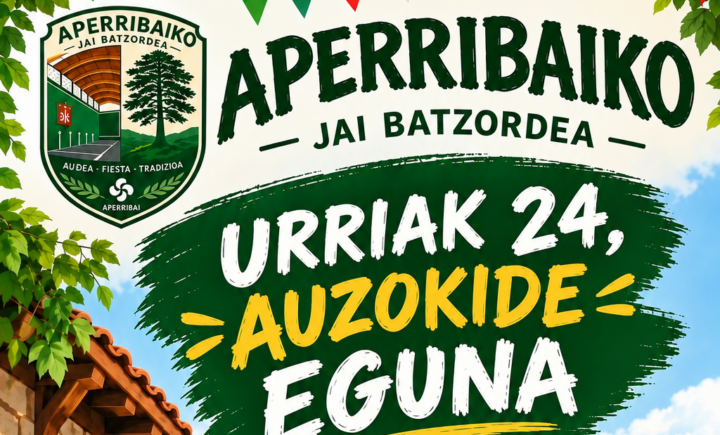 Aperribai celebrará por primera vez el Auzokide Eguna el próximo sábado 24 de octubre