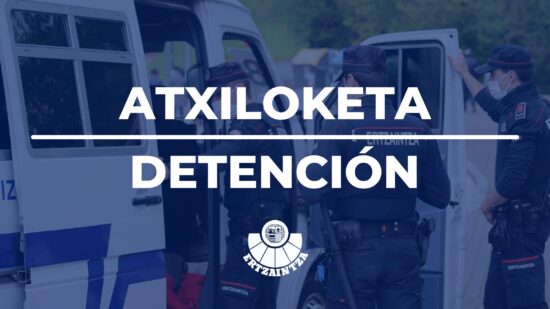 La Ertzaintza detiene a dos personas por un presunto delito de terrorismo
