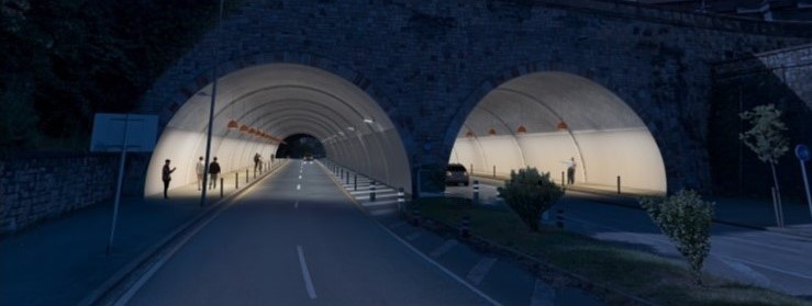 Bilbao inicia este martes las obras de rehabilitación de los túneles de Begoña que durarán ocho meses