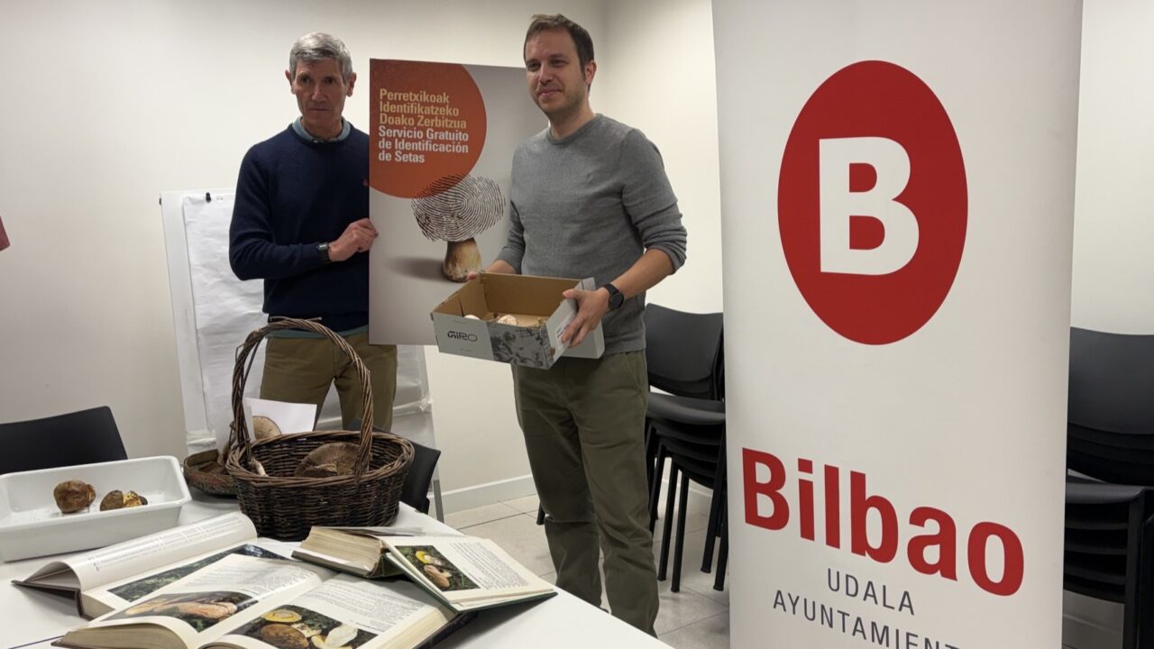 Bilbao reactiva su servicio gratuito de identificación de setas para prevenir intoxicaciones