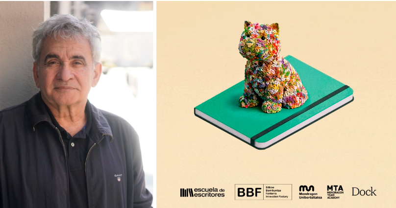 Bernardo Atxaga inaugurará en Bilbao una nueva escuela de escritura narrativa