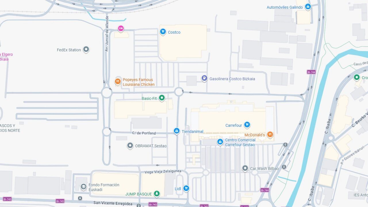 Ojo si vas a Costco o al Burger King de Sestao: cambia la forma de llegar a esta zona comercial