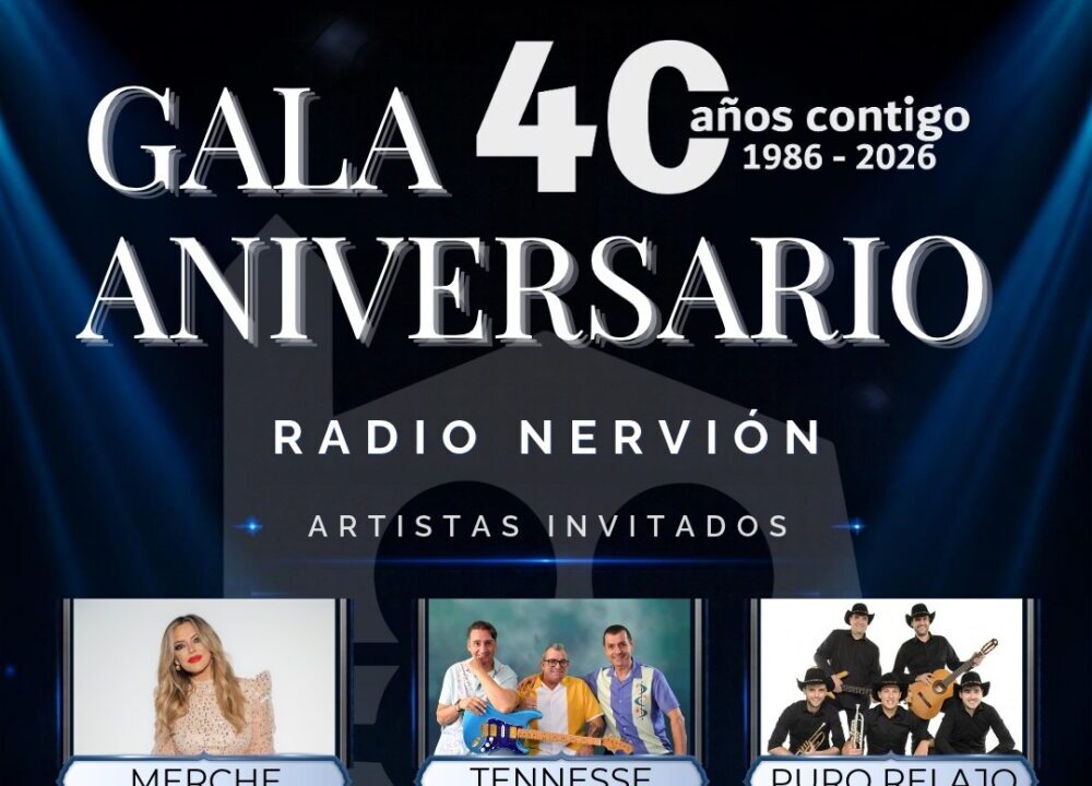 Radio Nervión celebra sus 40 años con una gran gala en Bilbao que podrá seguirse en directo: Conoce todos los detalles