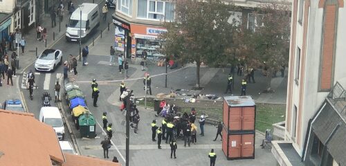 Redada policial en San Francisco contra la venta ilegal en las calles