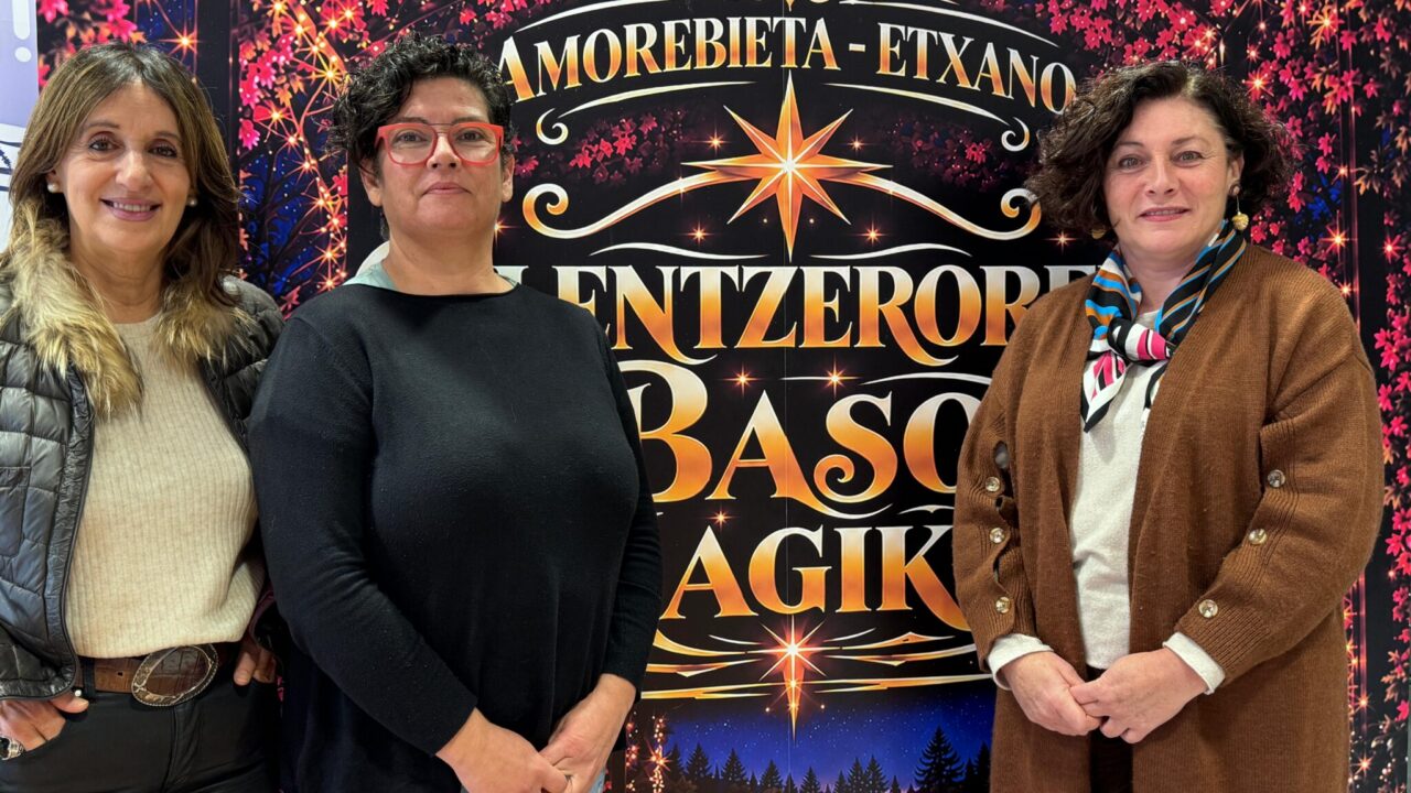 Amorebieta-Etxano estrenará un bosque mágico de Navidad con más de 20.000 metros de luces